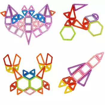 Магнитные строительные блоки 3D строительные игрушки набор развивающие игрушки