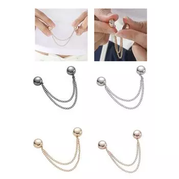 Магнитные зажимы для подгибки брюк Магнитные застежки для подгибки брюк Зажимы для брюк Регулировка длины подгибки брюк 4