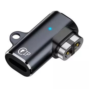 Магнитный адаптер для iOS, адаптер для зарядного устройства для наушников Aftershokz(Боковой изгиб)