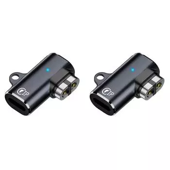 Магнитный адаптер для iOS, адаптер для зарядного устройства для наушников Aftershokz(Боковой изгиб)