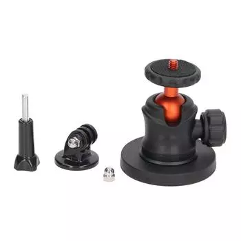 Магнитный адаптер для шаровой головки экшн-камеры, мини-шаровая головка для штатива Insta360 для DJI Action 2