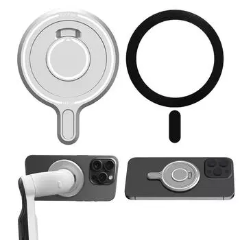Магнитный адаптер из алюминиевого сплава для мобильного телефона, портативный магнитный адаптер для стабилизатора смартфона Insta360 Flow