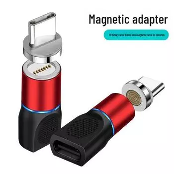 Магнитный адаптер Type-C с передачей данных и быстрой зарядкой 3А для устройств Android. Android Magnetic Head