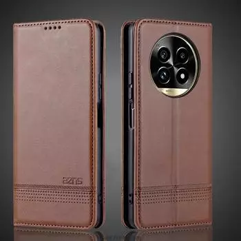 Магнитный адсорбционный кожаный чехол для OPPO Realme 13 Pro plus / Realme13 Pro+ Flip Cover Защитный чехол Capa Fundas Coque Realme 13 Pro plus&Only Case