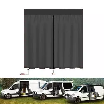 Магнитный экран для автомобильной двери, противомоскитная сетка, сетка от насекомых, автоматическое закрытие для фургона, кемпервана для Ford для Toyota