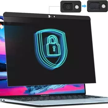 Магнитный экран конфиденциальности для MacBook Pro 13 дюймов (2016-2022,M1/M2) и MacBook Air 13 дюймов (2018-2021,М1) Макбук Про 14 15 16 MacBook Air & Pro 13