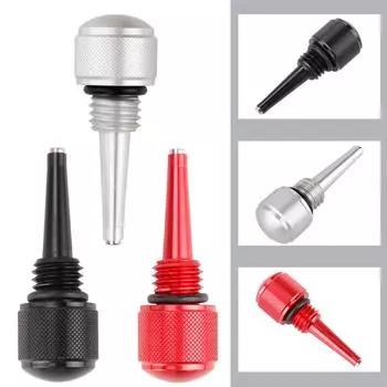 Магнитный алюминиевый масляный щуп 56125I, правильный разъем серебряный