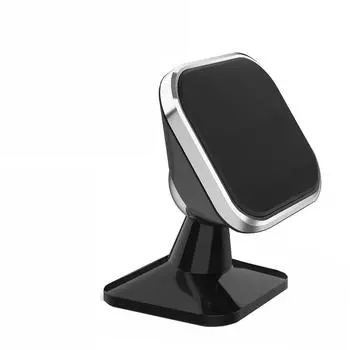 Магнитный автомобильный держатель для мобильного телефона Магнитный держатель для мобильного телефона Подарочный держатель Центральная консоль One Size чёрный