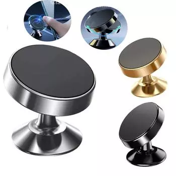 Магнитный автомобильный держатель для телефона, крепление на приборную панель смартфона, подставка для мобильного телефона, поддержка сотового GPS в автомобиле для iPhone, Xiaomi, Samsung