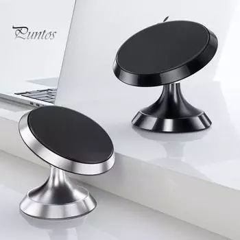 Магнитный автомобильный держатель для телефона с вращением на 360 градусов, сильное магнитное крепление для приборной панели, универсальное автомобильное крепление для всех сотовых телефонов 1pc