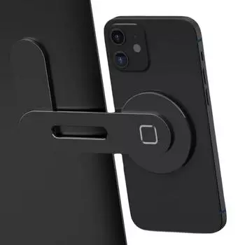 Магнитный автомобильный держатель для телефона Tesla Model Y/3, подставка для сотового телефона с центральным управлением и экраном, крепление для сотового телефона в салоне Tesla чёрный