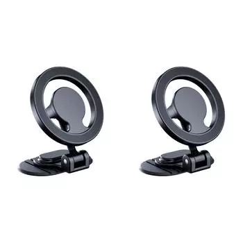 Магнитный автомобильный держатель для телефона, вращающийся на 360 градусов, складной магнит, поддержка смартфона