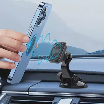 Магнитный автомобильный держатель телефона для навигации на приборной панели OPP Bag Packaging (No Color Box)