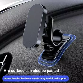 Магнитный автомобильный держатель телефона, вращение на 360°, присоска, магнитное крепление, подставка для мобильного телефона, кронштейн для Iphone, Xiaomi, автомобильные аксессуары 04