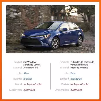 Магнитный автомобильный солнцезащитный козырек для Toyota Corolla E210 Saloon 2019~2024, рамка для лобового стекла, занавеска, коврик для окна, крышка люка, аксессуары