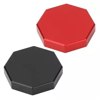 Магнитный бильярдный кий меловой ящик восьмиугольный мини портативный бильярдный меловой ящик универсальный для восьмиугольного круга Red