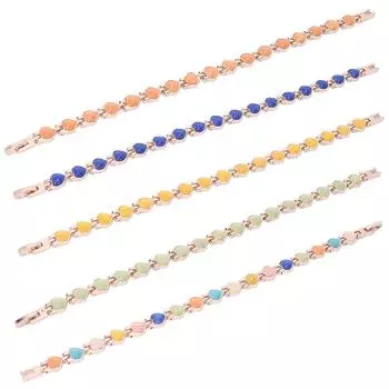 Магнитный браслет из титановой стали, женский модный изысканный браслет с магнитной терапией, подарок для Slimmi Blue