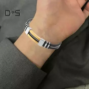 Магнитный браслет Pulse Prostate Wellness Band Восстанавливает эректильную уверенность Способствует циркуляции Кутикула Prostapower Магнитный Mand серебряный