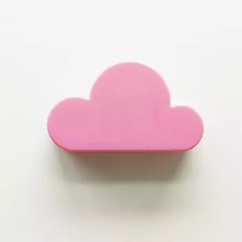 Магнитный брелок-держатель 3D облако настенный неодимовый магнитный брелок для ключей креативные крючки для хранения ключей на двери для домашнего декора 1 PC