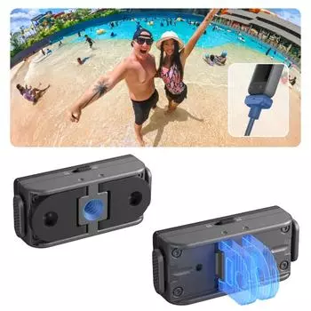 Магнитный быстросъемный адаптер, крепление на основание, аксессуар для экшн-камеры для камеры для большого пальца 360 3/ONE 2/OneRS/OneR