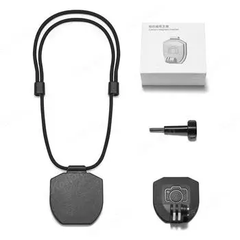 Магнитный быстросъемный кронштейн для экшн-камеры Go Pro Accessories Release для мобильного телефона GoPro Hero 13 Insta 360 X4 DJI Universal