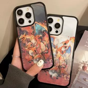 Магнитный чехол Cartoon Dragon для iPhone 15 Pro — совместим с iPhone 11, 12/13 Pro Max. 16 pro