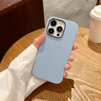 Магнитный чехол для беспроводного зарядного устройства для жидкого силикона Apple Magsafe, чехол для IPhone 15 12 13 14 Pro Max, полный противоударный защитный чехол For iPhone 12 светло-зеленый