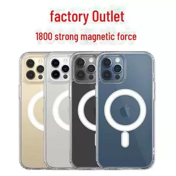 «Магнитный чехол для iPhone 16/15 Pro/14/13/12/11 с сильной адсорбцией» 14pro