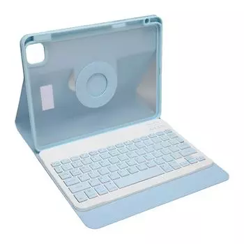 Магнитный чехол для планшета IOS Pro 11 дюймов 2019 2020 2021 2022 вращающийся съемный полупрозрачный чехол с синий