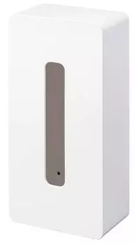 Yamazaki Jitsugyo Магнитный футляр для салфеток Обычный размер Белый [Совместимый размер Внутренние размеры Прибл.. [Ш12 x Г7 x В25 см] Пакет Tower Скрытое хранилище