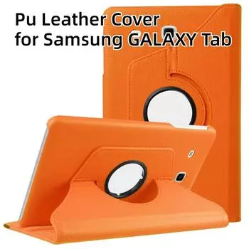 Магнитный чехол для Samsung Tab E 9,6 T560, чехол из искусственной кожи, чехол для Samsung GALAXY Tab E 9,6 T560 SM-T561, чехол для планшета Tab E 8.0 T377 T375 красный