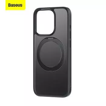 Магнитный чехол для телефона Baseus CyberLoop Series, матовый черный