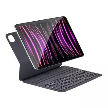 Магнитный чехол-клавиатура с двумя углами обзора Folio Magic Keyboard для iPad Air 4 5 10,9 дюймов для iPad Air 11 2024 (M2) spain