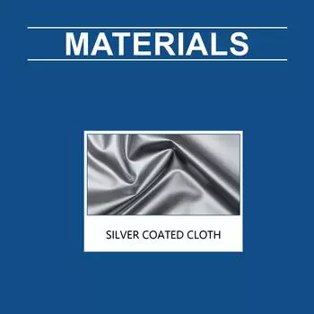 Магнитный чехол на лобовое стекло от снега. Чехол на лобовое стекло от снега обеспечивает надежную защиту от снега, мороза, града, 1 шт. One Size белый