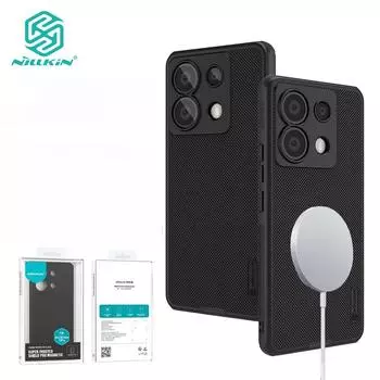 Магнитный чехол Nillkin Hard Shield Pro для телефона POCO X6 5G для Redmi Note 13 Pro, противоударный чехол с защитой от отпечатков пальцев, задняя крышка