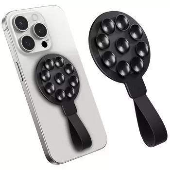 Магнитный чехол-подставка для телефона с присоской, силиконовый чехол-подставка с присоской, держатель для зеркала, держатель для телефона с душем для iPhone 15 14 13 оранжевый