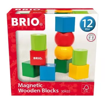 Магнитный цветной блок BRIO 30435 от 12 месяцев (блок)
