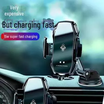 Магнитный держатель автомобильного телефона: Крепление Anti-Shake на вентиляционную решетку для безопасной навигации A5S Magnetic Universal Model чёрный