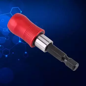 Магнитный держатель бит с шестигранным хвостовиком 1/4 дюйма, удлинитель для электрической дрели, отвертка, длина 60 мм