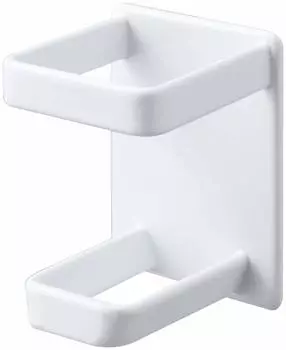 Магнитный держатель для электробритвы Yamazaki Jitsugyo для ванной комнаты, белый, приблизительно. W6XD6XH8см башня для хранения бритвенных станков для стрижки 4863