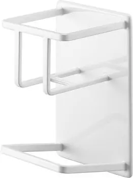 Магнитный держатель для бутылок-губок Yamazaki Jitsugyo, белый, xx, держатель для губок, плавающая полка для хранения губок, 3767 и прибл.. Ш7.9 Г6.7 В11.5см