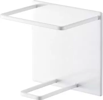 Магнитный держатель для бутылок и труб Yamazaki Jitsugyo 5508 для ванной комнаты, размер L, белый, приблизительный. Ш11 x Г8.2 x В11 см Плавающий держатель для шампуня и мыла