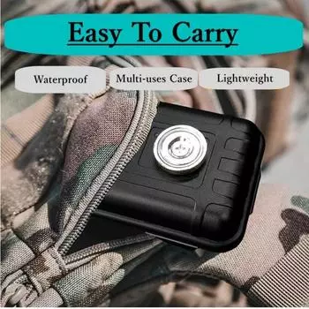 Магнитный держатель для ключей под машину, скрытый магнитный держатель для ключей под машину, водонепроницаемый скрытый держатель для ключей, чехол для ключей от машины для путешествий на открытом воздухе хаки