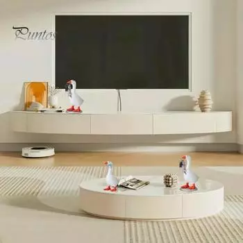 Магнитный держатель для ключей в виде гуся, смоляные фигурки для стола, эстетическая статуэтка животного, украшение для дома, декор для спальни, гостиной A