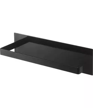 Магнитный держатель для кухонной бумаги Yamazaki Jitsugyo 5217, широкий, черный, прибл.. Совместимость с большим типом Tower (Ш8XГ7,5XВ29 см)