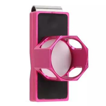 Магнитный держатель для мела для бильярда, клипса, портативный, восьмигранный, внутренний круглый, одинарная секция, мел для кия для пула