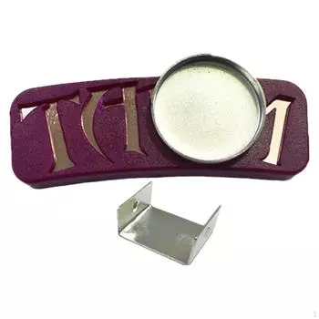 Магнитный держатель для мела, железный ящик для хранения, карман для аксессуаров для бильярдного стола с зажимом красный