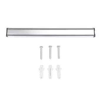 Магнитный держатель для ножей настенный алюминиевый сплав экономит место многоцелевой для кухонных ножниц ложки 16 inches