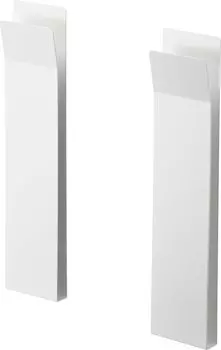 Магнитный держатель для подставки под тарелку Yamazaki Jitsugyo 5374, белая тарелка, регулируемая по размеру, прибл.. Ш8XГ2.5XВ35см белый