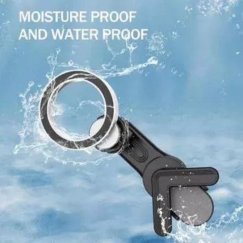 Магнитный держатель для сотового телефона, вращающийся на 360 градусов, простая установка, универсальный надежный захват, крепление для телефона на приборной панели автомобиля и грузовика, без помощи рук